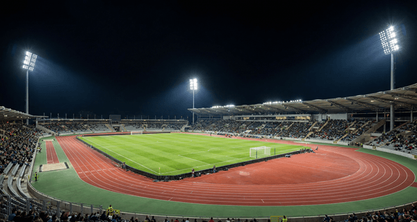 Outdoor municipal LED flood lighting