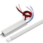 external power supply t8 led tube light